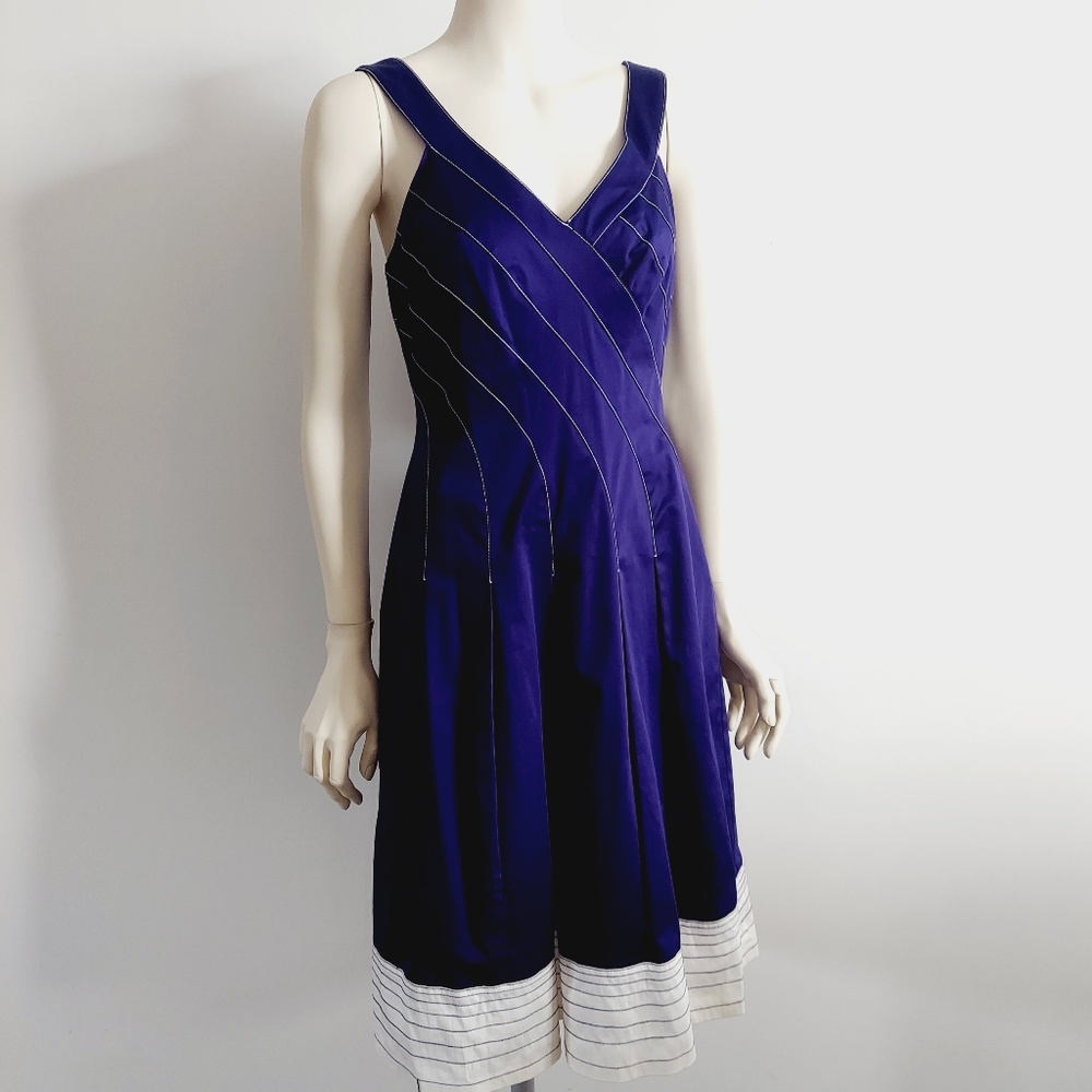 NWT Anne Klein Indigo Dress, Holiday Dress Rare